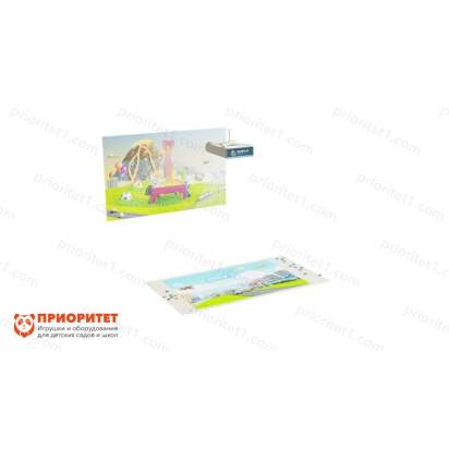 Интерактивный физкультурный комплекс Ronplay Sandbox 5 в 1_1