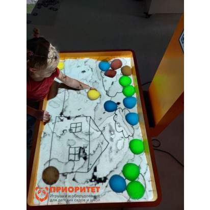 Интерактивная песочница Ronplay Sandbox Стандарт 2 в 1 (Мобильная) для 6 детей 1_1