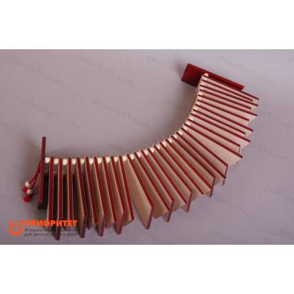 Трещотка пластинчатая «гармошка» тонированная 1_1