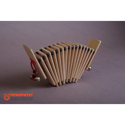 Трещотка пластинчатая «малютка» с бубенцами (без росписи) 3_1