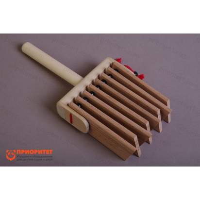 Трещотка пластинчатая на ручке (без росписи) 1_1