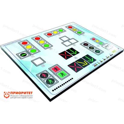 Стенд с виртуальным учителем «Светофоры»_1