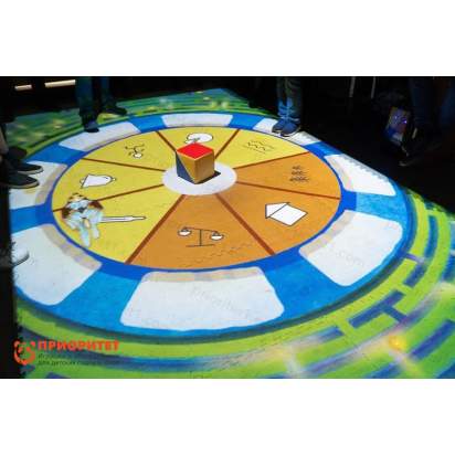 Интерактивный образовательный пол Magium (датчик в коробе, проектор отдельно)_1