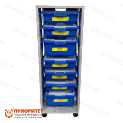 Стойка для хранения наборов в лотках (лотки в комплект не входят), ЛДСП_1