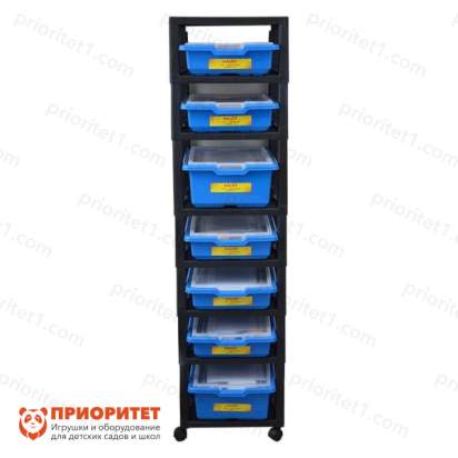 Стойка пластиковая для хранения наборов в лотках (лотки в комплект не входят)_1