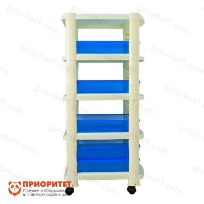 Стойка пластиковая для хранения наборов в лотках БЫТПЛАСТ (лотки в комплект не входят)1_1