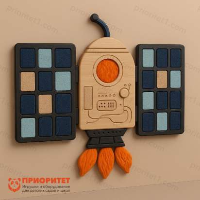 Тактильная панель Спутник на солнечных панелях_1