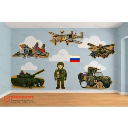 Набор патриотических панелей. Защита Родины (1)