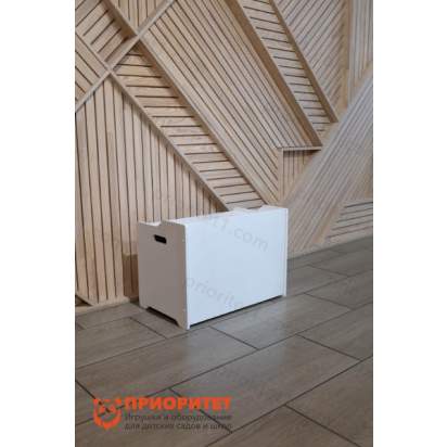 Ящик для игрушек ЗВЕЗДА белый3