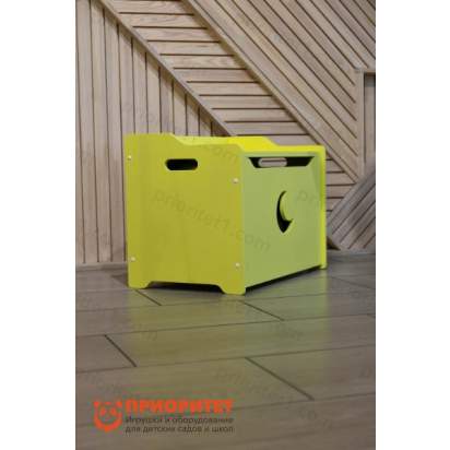 Ящик для игрушек ЛУНА желтый3