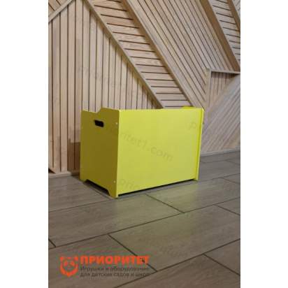 Ящик для игрушек ЛУНА желтый4