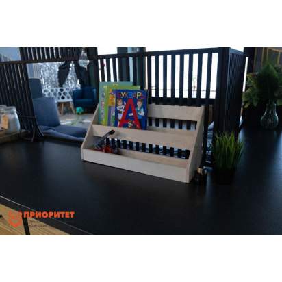 Полка-органайзер для книг, шлиф