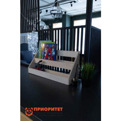 Полка-органайзер для книг, шлиф1