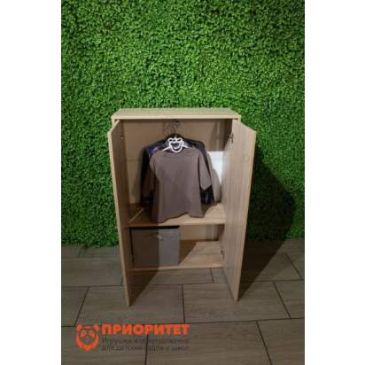 Шкаф Нарния с полкой и выдвижной вешалкой, СОНОМА1