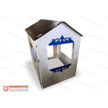 Игровой домик «Уютный уголок» (разборный) вид спереди