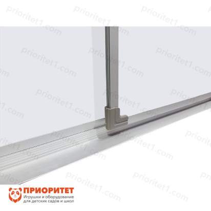 Трехэлементная магнитно-маркерная доска 100х200 - алюминиевый профиль2_1