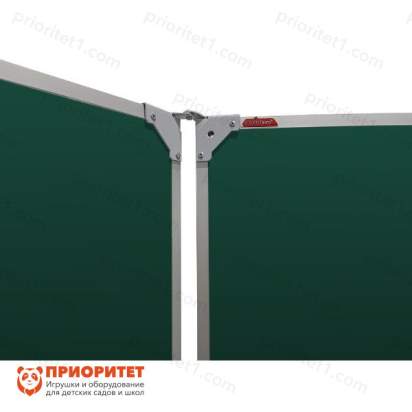 Трехэлементная магнитно-меловая доска 100х400 - алюминиевый профиль2_1