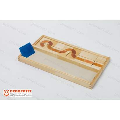 Комплект Для развития графомоторики с песком и пластинами