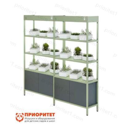 Обучающий комплект АГРОлаборатория (2 стеллажа) для ФП Кадры в АПК_1