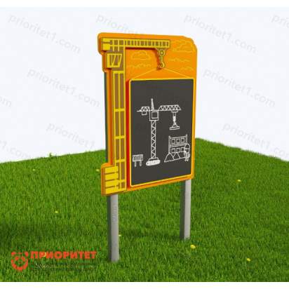 Модуль магнитно-меловой Стройка_1