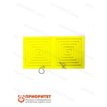 Межполушарная доска №1 окрашенная (желтая)_1