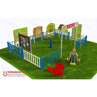 Детская профориентационная игровая площадка АВТОШКОЛА (Эконом-2) (2)_1