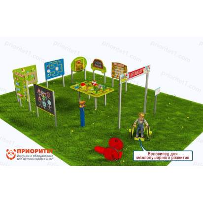 Детская профориентационная игровая площадка АВТОШКОЛА (Оптима-1) (1)_1