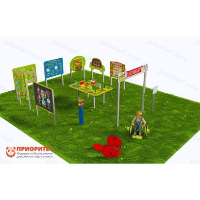 Детская профориентационная игровая площадка АВТОШКОЛА (Оптима-1) (2)_1