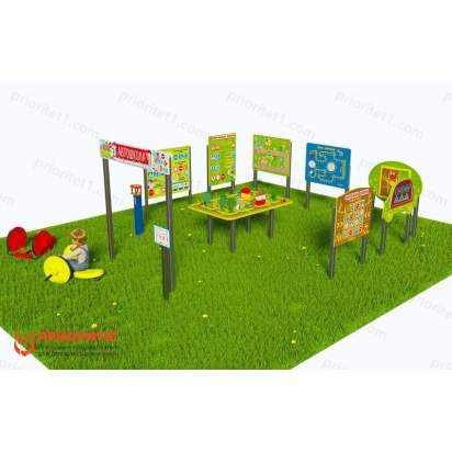 Детская профориентационная игровая площадка АВТОШКОЛА (Оптима-1) (4)_1