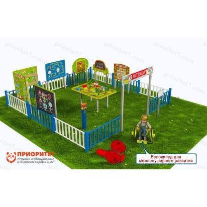 Детская профориентационная игровая площадка АВТОШКОЛА (Оптима-2) (1)_1