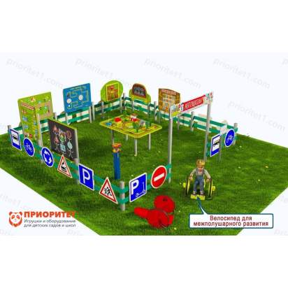 Детская профориентационная игровая площадка АВТОШКОЛА (Оптима-3) (2)_1