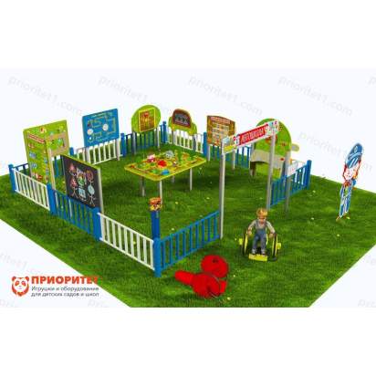 Детская профориентационная игровая площадка АВТОШКОЛА (Стандарт-2) (3)_1