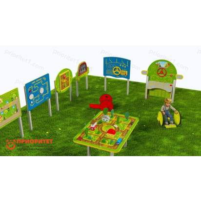 Детская профориентационная игровая площадка АВТОШКОЛА (Максимальная-1) (5)_1