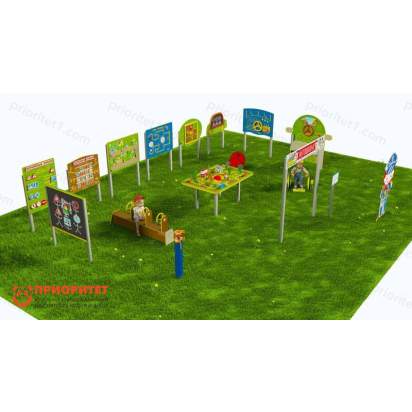 Детская профориентационная игровая площадка АВТОШКОЛА (Максимальная-1) (6)_1