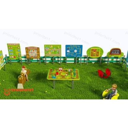 Детская профориентационная игровая площадка АВТОШКОЛА (Максимальная-3) (2)_1