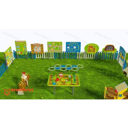 Детская профориентационная игровая площадка АВТОШКОЛА (Элит-2) (2)_1