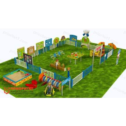 Детская профориентационная игровая площадка АВТОШКОЛА (Элит-2) (3)_1