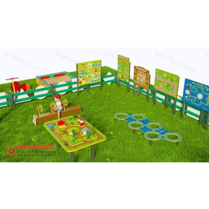 Детская профориентационная игровая площадка АВТОШКОЛА (Элит-3) (4)_1