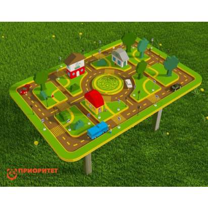 Уличный Ландшафтный стол ПДД_1