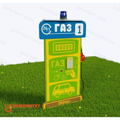 Модуль интерактивный Заправка газовая с солнечной батареей и маячком_1