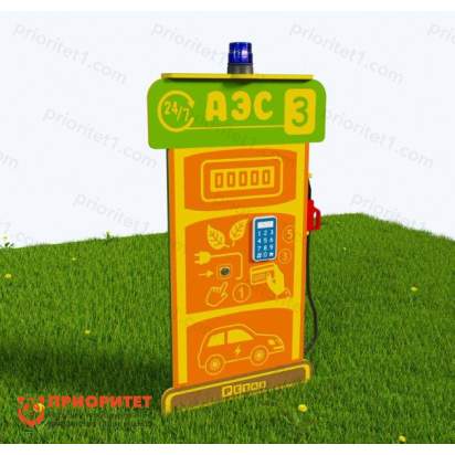 Модуль интерактивный автомобильная электростанция (АЭС) с солнечной батареей и маячком_1