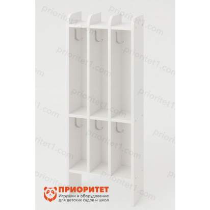 144.3_Вешалка для полотенец 2-х ярусная (3 секции) 43х20х115 мз серии Медовая_1