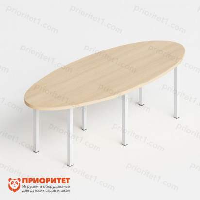 24.2_Стол овальный переговорный из серии Медовая_1