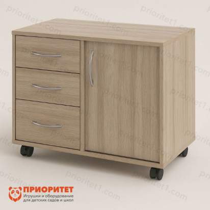 122_Шкаф-тумба канцелярский 1 из серии Медовая_1