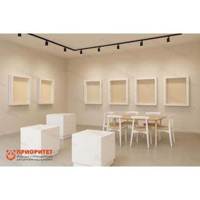 Комплект мебели для музея «Выставочный зал»_1