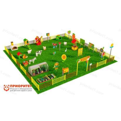 Игровая развивающая площадка Фермерский дворик Максимальный 2 (1)_1