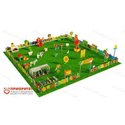 Игровая развивающая площадка Фермерский дворик Максимальный 3 (1)_1