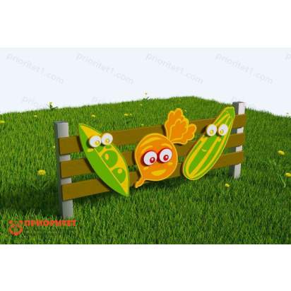 Забор из экопластика Огородный 4_1