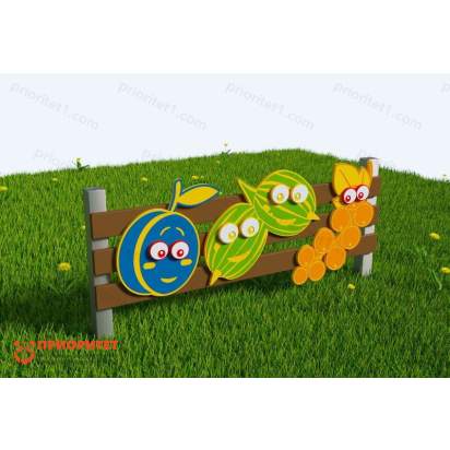 Забор из экопластика Огородный 7_1