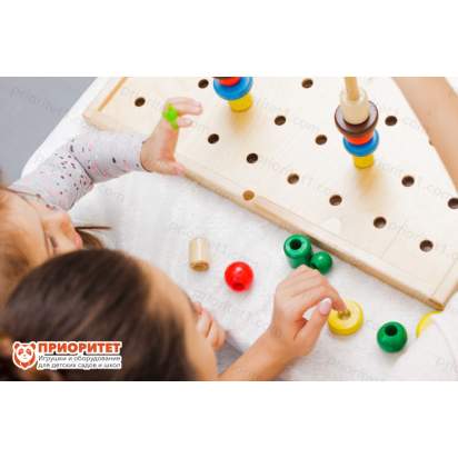 Комплект Сходства и отличия объектов в пространстве вид сверху